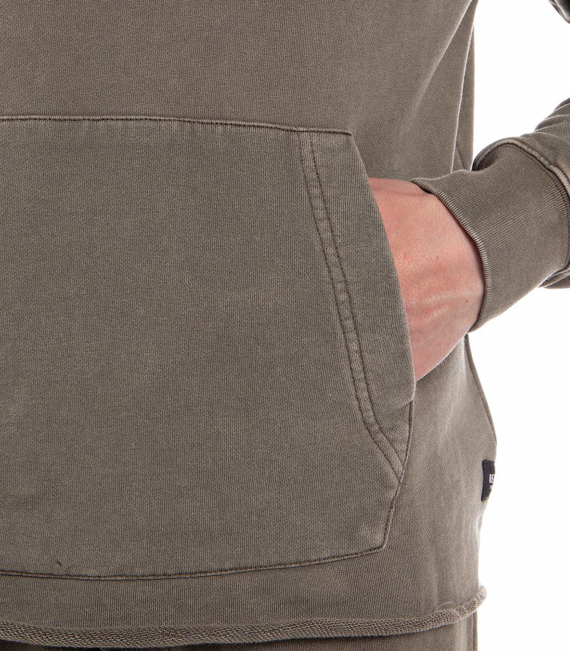 Essentialガーメントダイパーカー 詳細画像 ダークマッド 4